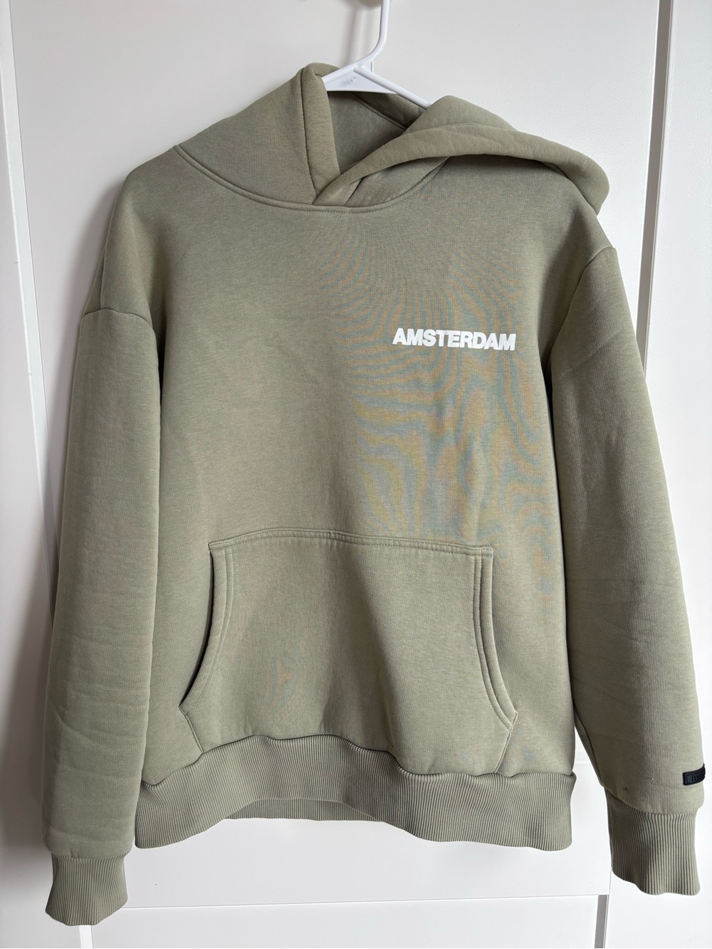 Amsterdam Olive Green Hoodie Sweater